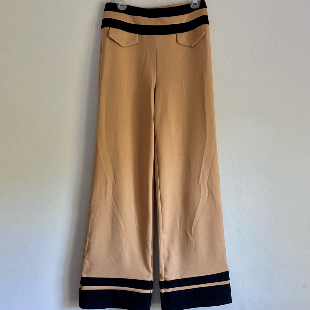 NWT New York & Company Tan Pull On Stretchy Dress Pants